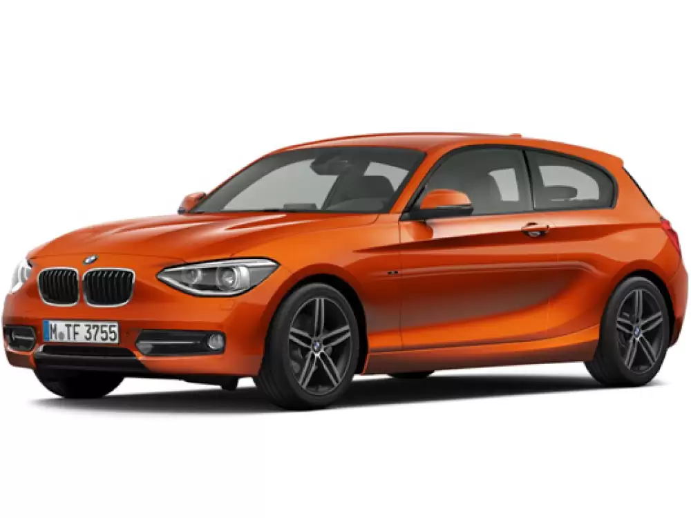 BMW 1 (F21) (2011-2019) DESIGN Covoraș cauciuc